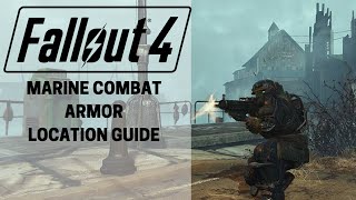 Fallout 4 Far Harbor Marine Armor Location Guide [upl. by Notlew]