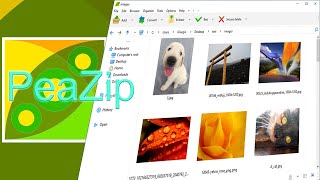 PeaZip  Alternativa a WinRAR WinZip y 7Zip [upl. by Nauhs]