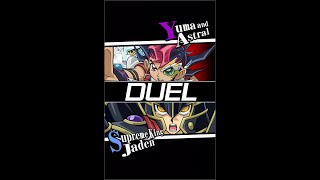 Yugioh Duel Links  Supreme King Vs Yuma and Astral x Treacherous Trap Hole [upl. by Ehttam]