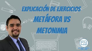 Explicación Metáfora vs Metonimia [upl. by Onoitna464]