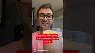 Receita fácil para substituir Nescau ou Toddy shorts [upl. by Lydell]