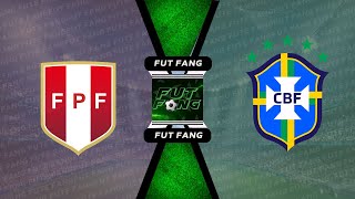 PERU 0 X 1 BRASIL AO VIVO POS JOGO CANAL FUT FANG [upl. by Raval]