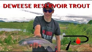 Colorados DeWeese Reservoir Trout Fishing [upl. by Aicertap]