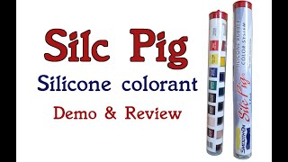 SmoothOn Silc Pig silicone colorant demo and review [upl. by Aljan]