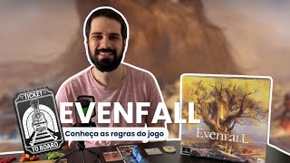 Regras Evenfall  MeepleBr [upl. by Eimor]