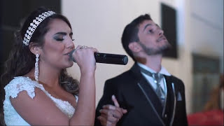 Noiva Cantando Santo Espirito  Débora Reis e Lucas Lamela [upl. by Yerfoeg150]