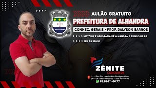 PREF DE ALHANDRA  CONHEC GERAIS  PROF DALYSON BARROS [upl. by Oniluap]