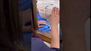 How to make an eyelet curtain perfect mitred borders  Victoria Hammond  Master Soft Furnishers™ [upl. by Elletnuahc]