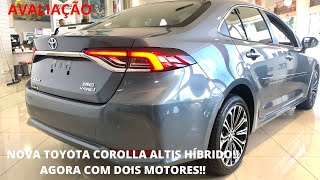 NOVO TOYOTA COROLLA ALTIS HÍBRIDO 2023 [upl. by Ahsined]