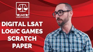 Digital LSAT Logic Games Scratch Paper [upl. by Dichy935]