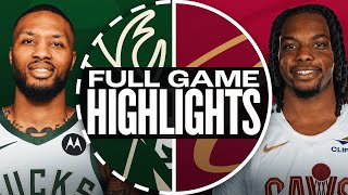 BUCKS at CAVALIERS  FULL GAME HIGHLIGHTS  November 4 2024 [upl. by Ydnal]