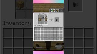 Minecraft Grindstone recipe shorts minecraft minecraftshorts minecraftsurvival [upl. by Ycnaffit]