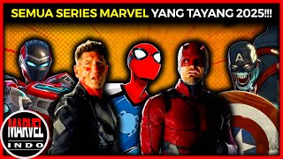 7 Series Marvel Siap Meramaikan Tahun 2025 – Daredevil Spiderman Noir Marvel Zombies DLL [upl. by Hillinck]