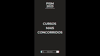 Cursos mais concorridos  PISM 2023 [upl. by Etteiluj]