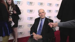 NYFF52 quotCITIZENFOURquot Red Carpet  William Binney [upl. by Mihalco597]