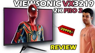 ViewSonic VX3219 2K Pro 2 Omni 32 inch 165Hz IPS QHD 2K Gaming Monitor  Review [upl. by Cappello578]