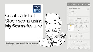 Create a list of Stock scans using My Scans feature [upl. by Nyladgam78]