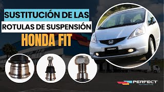 SUSTITUCIÓN DE LAS RÓTULAS DE SUSPENSIÓN  HONDA FIT [upl. by Araeit89]