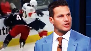 Kevin Bieksa CALLS OUT Nick Cousins For Instigating and Unnecessary Fighting in the NHL CLIP [upl. by Aneleve169]