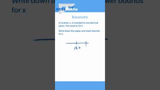 Upper and Lower Bounds gcsemaths maths bounds upperandlowerbounds rounding highertiermaths [upl. by Eerb]