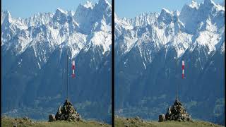 Septemberschnee in den Alpen Südtirol Prämajur  Watles 3D 4K Diaschau [upl. by Darya]