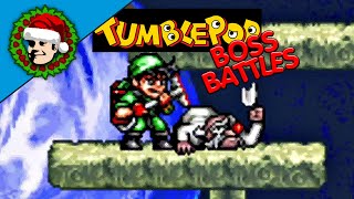 Tumblepop  Boss Battles  Arcade Playthrough [upl. by Oiligriv]