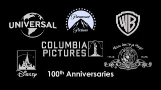 100th Anniversary Movie Studio Logos [upl. by Ydnirb]