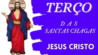 TERÇO DAS SANTAS CHAGAS DE JESUS SEXTA FEIRA 05 JANEIRO 2024 [upl. by Witte]