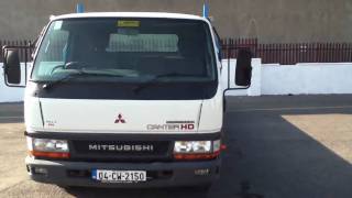 Mitsubishi Canter HD Dropside from Murphys in Dublin [upl. by Ennael450]