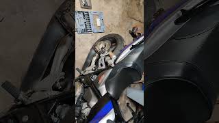 Kawasaki ZRX1200r No Muffler [upl. by Noxas]