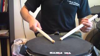 Drum Tutorial  Scales and Arpeggios  Auxiliary Percussion Part [upl. by Yk]