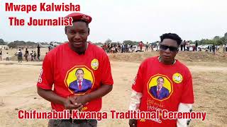 Upnd Security Member From Samfya At Kwanga Traditional Ceremony [upl. by Noslrac]