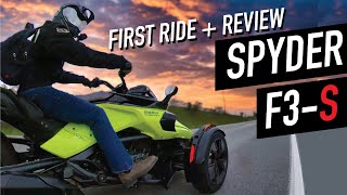 Canam Spyder F3 S First Ride Impressions 2022 2023 2024 2025 [upl. by Romelle]