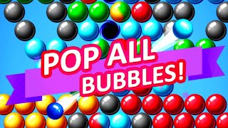 Bubble shooter game🎮 part182 bubble shooting [upl. by Siloum809]