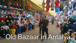 Shopping in Antalya The Old BazaarFake Market 2022 [upl. by Enimrac871]