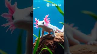 the secret life of axolotls viralvideo shorts trending animallifecycle viralreels [upl. by Amar]