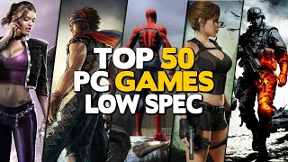 Top 50 Games for Low Spec PC 1GB RAM  2GB RAM  512 MB VRAM  Intel HD Graphics [upl. by Metzger15]