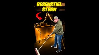 Besenstiele statt Böcke dieser Weihnachtsstern sprengt TikTok 🎄🔥 [upl. by Iarised]