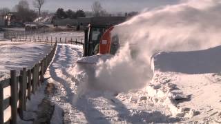 Snocrete Agricultural Snow Blower by Fair Manufacturing [upl. by Adnohsel]