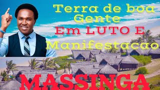 MOÇAMBIQUE EM MANIFESTACAOEM MASSINGA AS 1200 TAVA TUDO PARADO DURATE 15 MINUTOS ORDE DE VM7 [upl. by Oivlis]