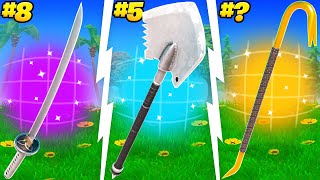 50 TRYHARD Fortnite Pickaxes In Chapter 5 [upl. by Mathi773]