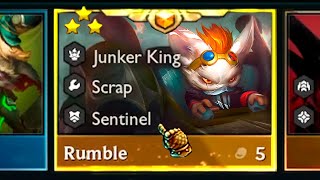 S13 Rumble 3 star 1v9 ⭐⭐⭐ TFT Arcane [upl. by Allehcram]