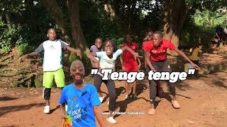 cheeza Africana kids dancing to Tenge Tenge   Tenge tenge dance video [upl. by Aiouqahs]