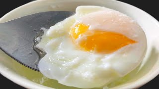 PERFECT POACHED EGG IN MICROWAVE  how to cook poached egg in microwave [upl. by Catherine]