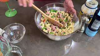 Tuna pasta salad [upl. by Cynth]