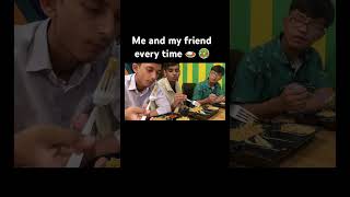 Every time bss khana …🥗🤤😅😅minivlog food friends [upl. by Grazia610]