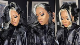 How To Install A Synthetic Lace Front Wig 13x4  Sensationnel What Lace  ADANNA  DETAILED  47 [upl. by Amles466]