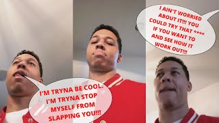 Lil Bibby Arguing With Mom ”I’m Tryna Be Cool I’m Tryna Stop Myself From Slapping You” [upl. by Nodarb]