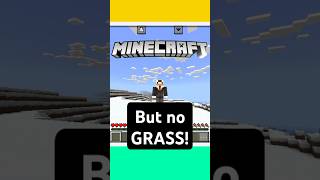 MINECRAFT BUT I CANT TOUCH GRASS😅minecraftbutminecraftchallengeminecraftmodsminecrafthindimcpe [upl. by Lune]