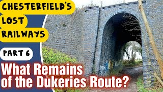 What remains of the Dukeries Line Chesterfield Lost Railway [upl. by Dowdell798]